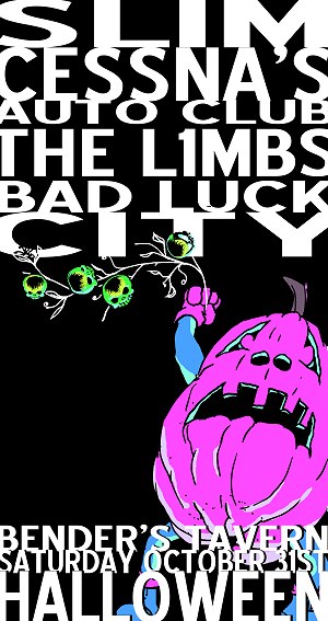 Slim Cessna, The Limbs, Bad Luck City